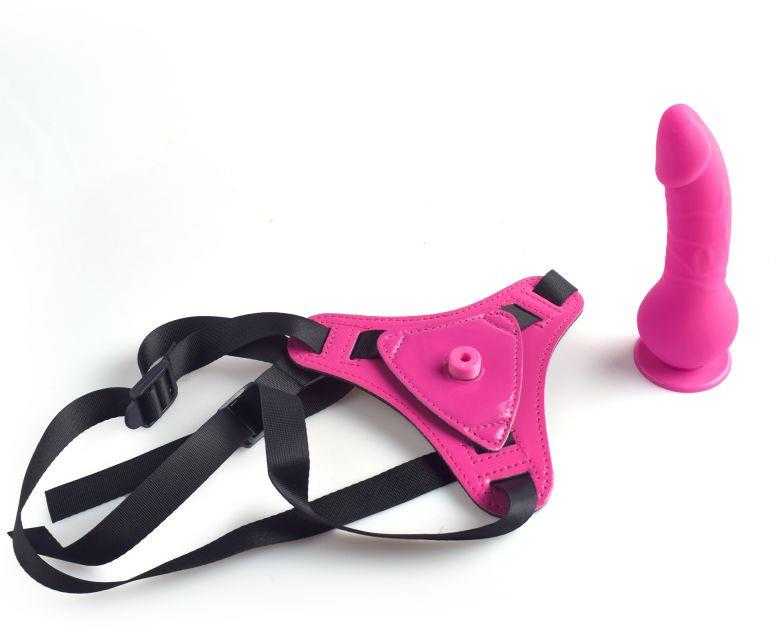 Toyz4Lovers dirželiai varpos diržai moteriški dildo 14cm