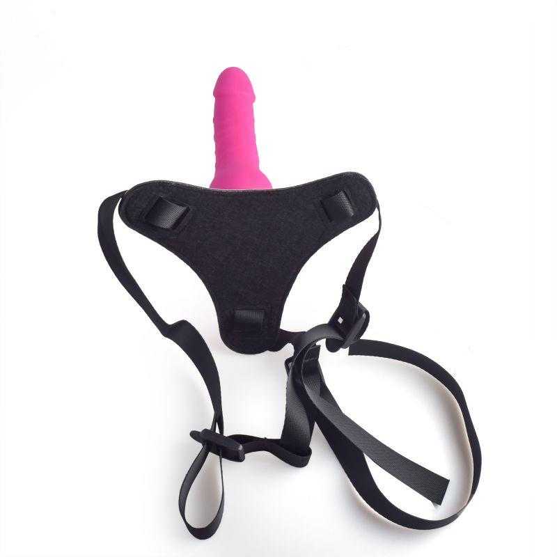 Toyz4Lovers dirželiai varpos diržai moteriški dildo 14cm