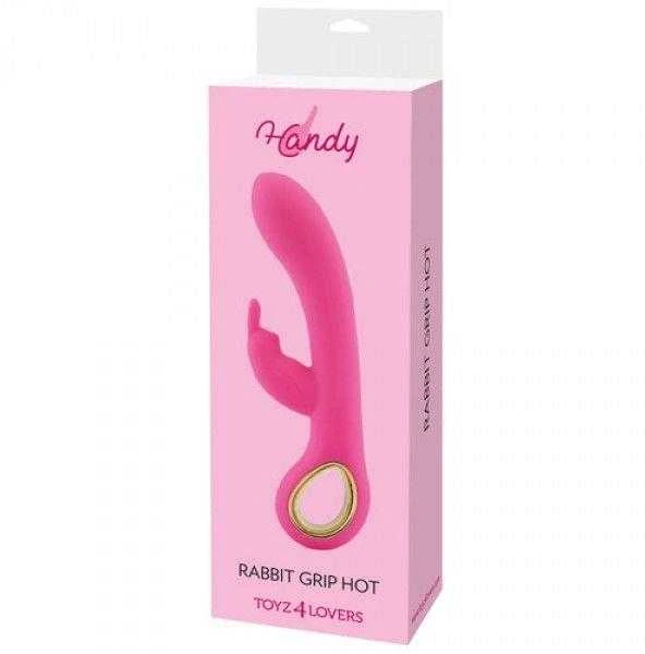 Toyz4Lovers Rabbit vibratorius su klitorio masažuoklis 10 režimas 19 cm