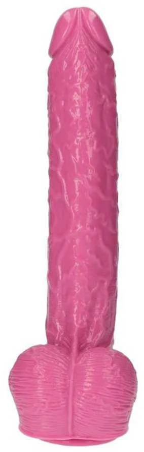 Toyz4Lovers Wielki rožinė penis ogromne dildo su jądrami 30 cm