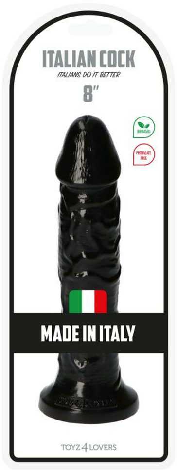 Toyz4Lovers Vandeniui atsparus silikoninis dildo su siurbtuku 20 cm