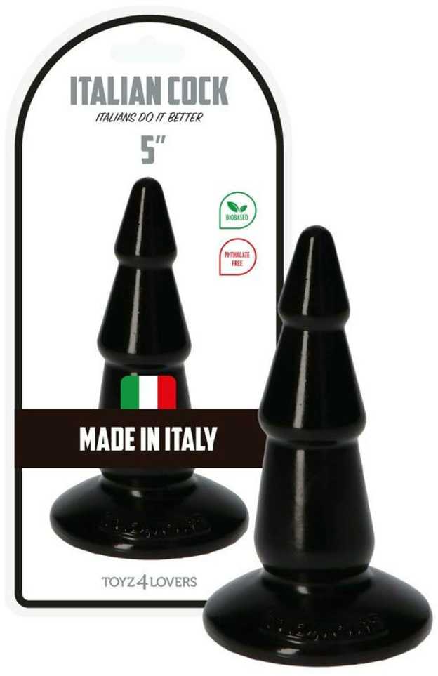 Toyz4Lovers Analinis kištukas juodas silikoninis kištukas 13 cm