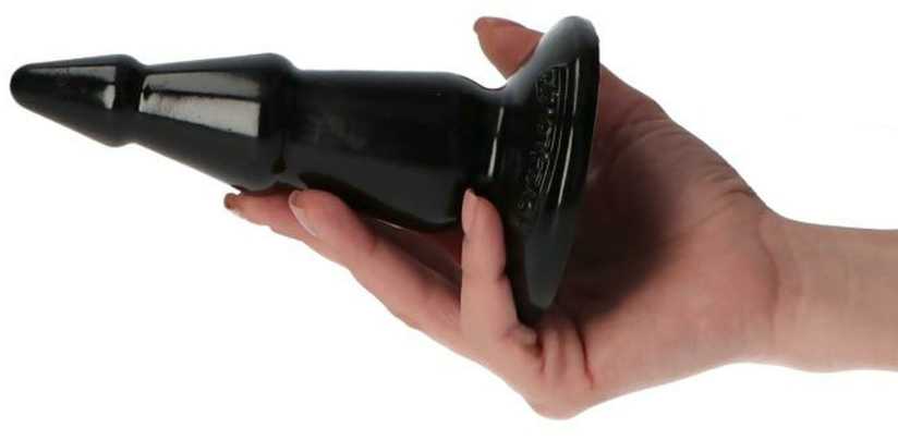 Toyz4Lovers Analinis kištukas juodas silikoninis kištukas 13 cm