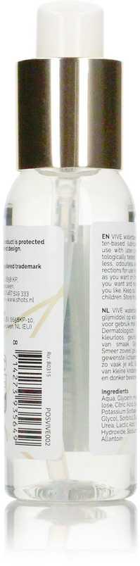 Vive By Shots Vive Švelnus drėkinamasis sekso gelis, BEKVAPIS IR SKONIS 50 ml
