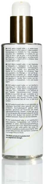 Vive By Shots Vive Švelnus DRĖKINAMASIS sekso gelis, BEKVAPIS, BESKONIS 150 ml