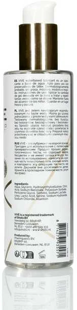 Vive By Shots Vive Švelnus DRĖKINAMASIS sekso gelis, BEKVAPIS, BESKONIS 150 ml