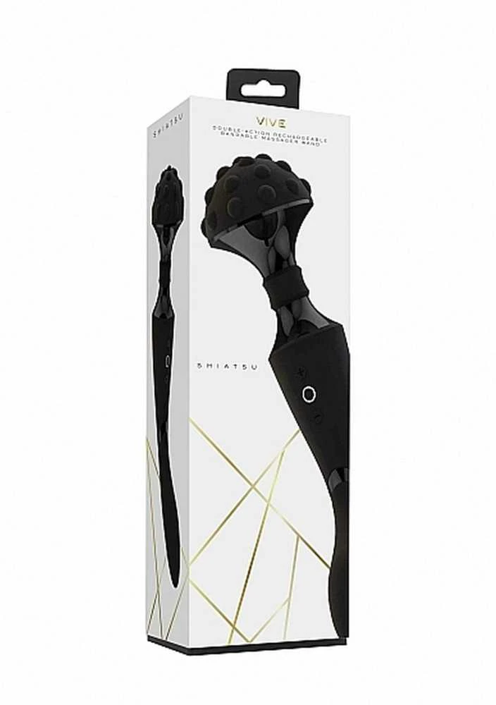 Vive By Shots Vive Dvipusis klitorio masažuoklis vibratorius 28cm 10 režimų
