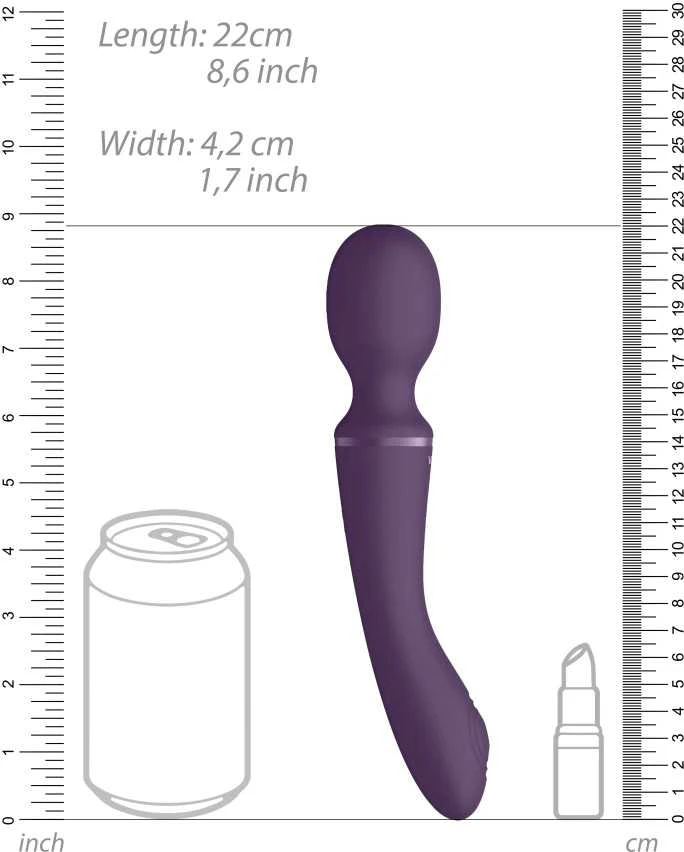 Vive By Shots Vive Enora - Wand & Vibrator - Violetinė
