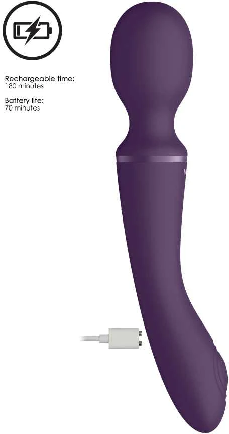 Vive By Shots Vive Enora - Wand & Vibrator - Violetinė