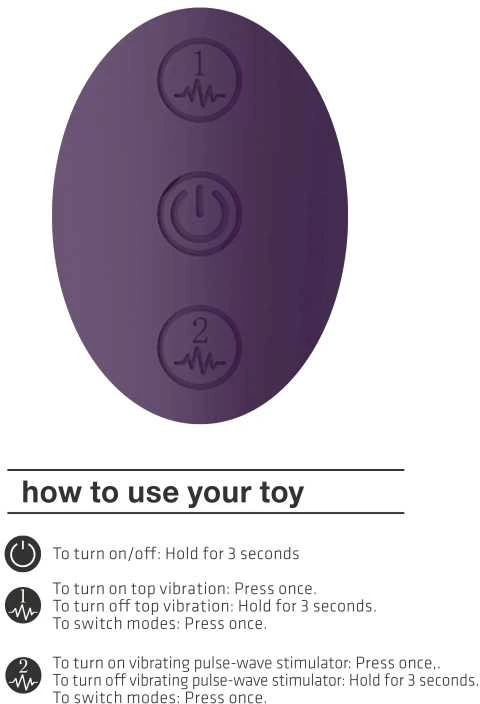 Vive By Shots Vive Enora - Wand & Vibrator - Violetinė