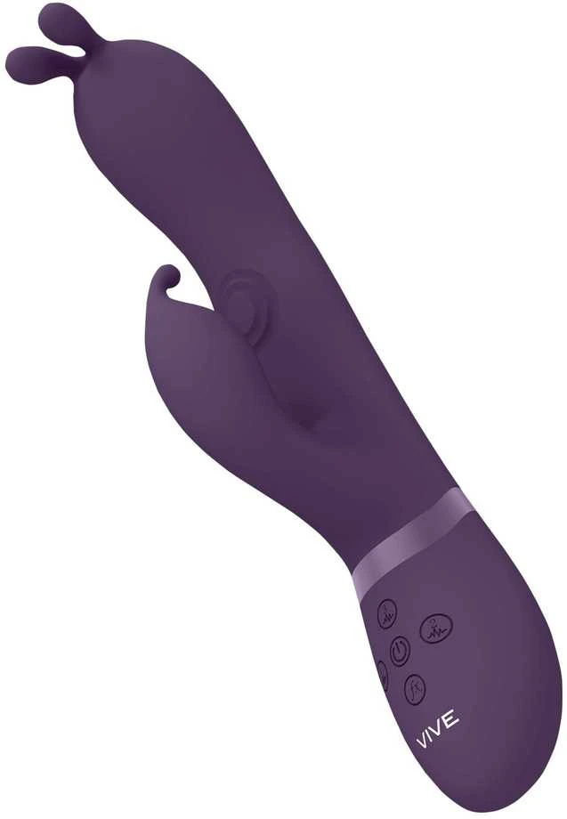 Vive By Shots Vive Gada – Vibrating Bunny Ear G taško triušis su pulso bangos kotu