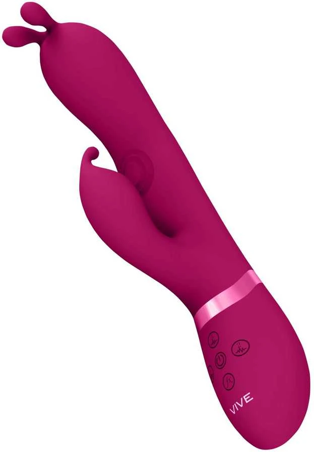 Vive By Shots Vive Gada – Vibrating Bunny Ear G taško triušis su pulso bangos kotu