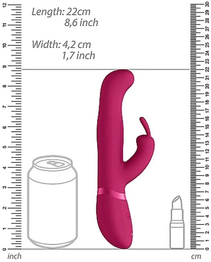 Vive By Shots Vive Izara - Rotating Beads Rabbit - Rožinė