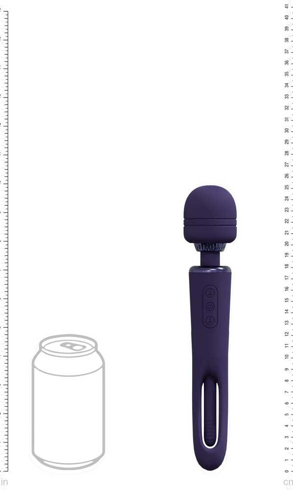 Vive By Shots Vive Clitoral Masažuoklis moterims, USB pakraunama Body Wand