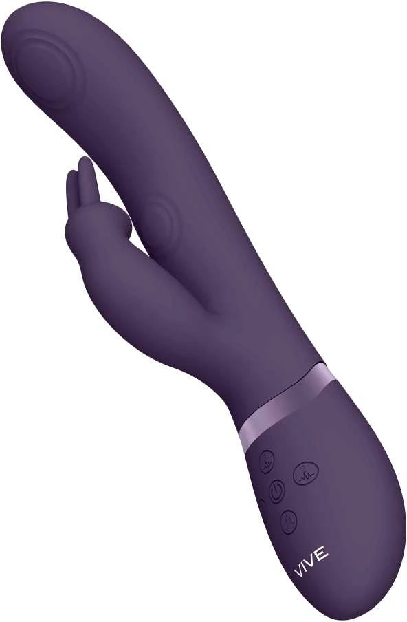 Vive By Shots Vive May - Pulse-Wave & C-spot & G-Spot Rabbit - Violetinė