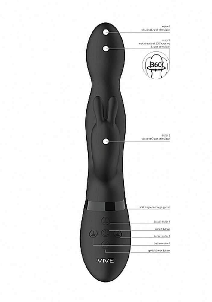 Vive By Shots Vive Niva - 360degrees Rabbit - Juodas