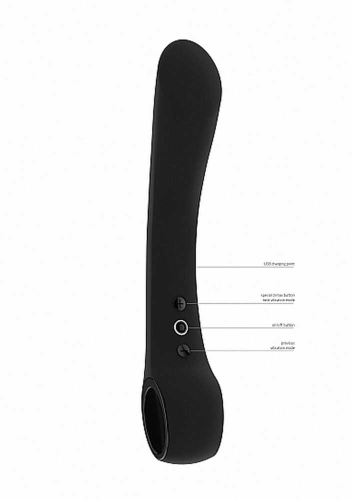 Vive By Shots Vive Ombra - Bendable Vibrator Punkt G - Juodas