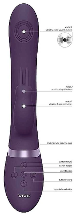 Vive By Shots Rini - Violetinė