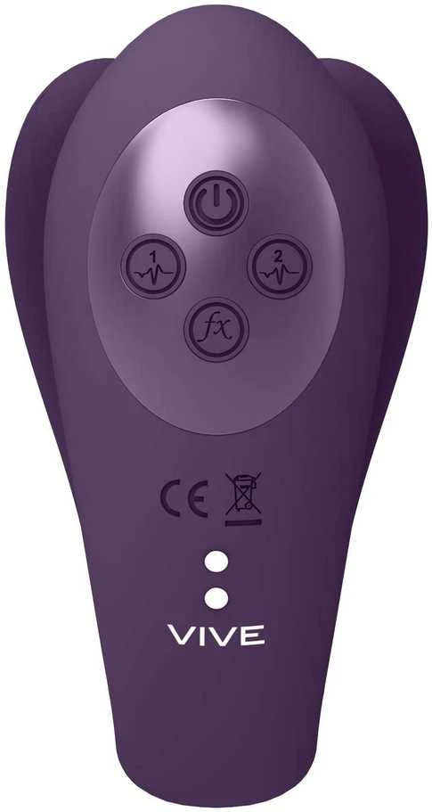 Vive By Shots „Vive“ MOTERIS VIBRATORIUS PORoms, skirtas klitorio makšties pulsavimui 10 USB REŽIMAS