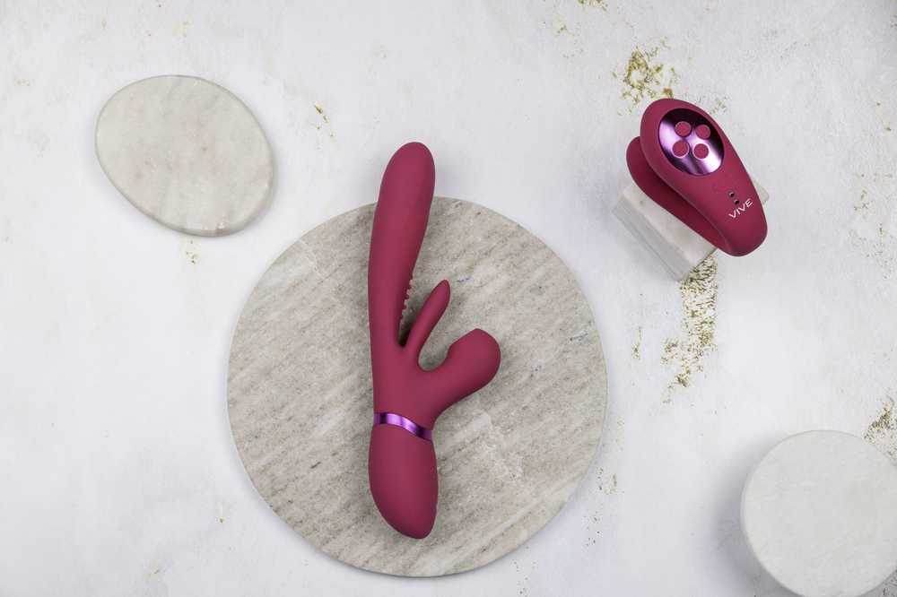 Vive By Shots „Vive“ MOTERIŠKOS MAKSTINĖS KLITORINĖS VIBRATORIAUS PULSAS PORAI 10 USB REŽIMAS