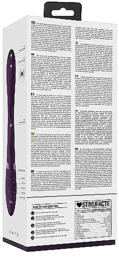 Vive By Shots Vive Vibrator bunny su rotacinis masažuoklis 21cm 10 režimų