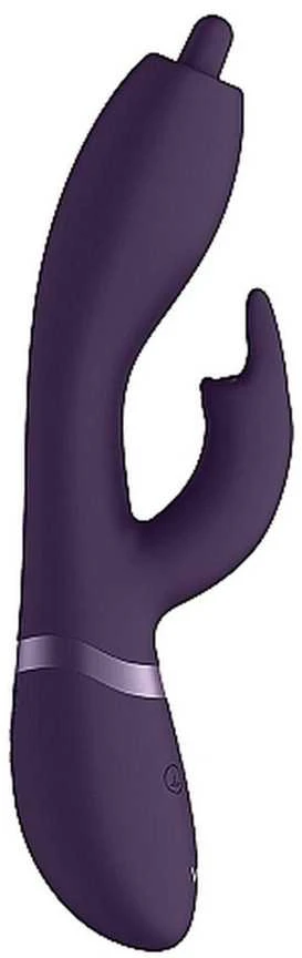 Vive By Shots Vive Wibrator Nilo - Pinpoint Rotating G-spot Rabbit - Violetinė