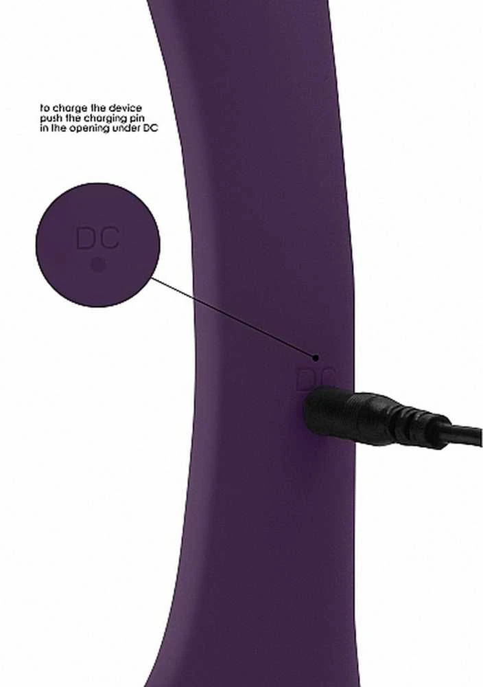 Vive By Shots Vive Wibrator Nilo - Pinpoint Rotating G-spot Rabbit - Violetinė