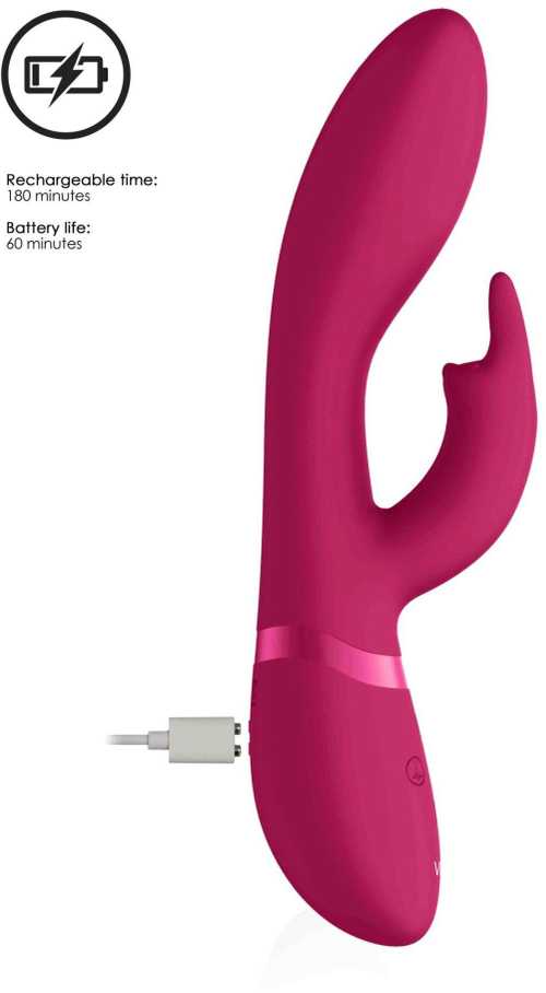 Vive By Shots Vive Vibrator-Zosia - Classic G-Spot Rabbit - Rožinė