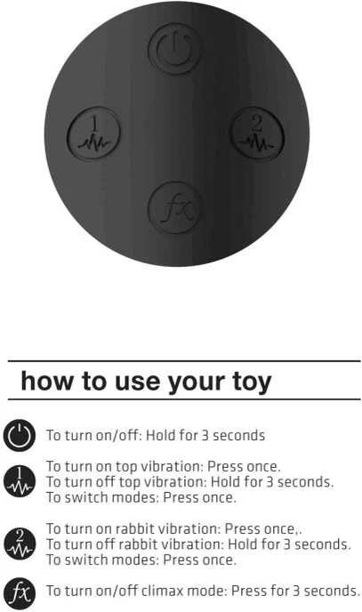 Vive By Shots Vive Vibrator-Zosia - Classic G-Spot Rabbit - Juodas