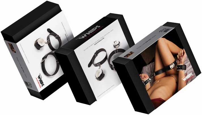 Whips Collections šlaunų antrankiai dėžutėse