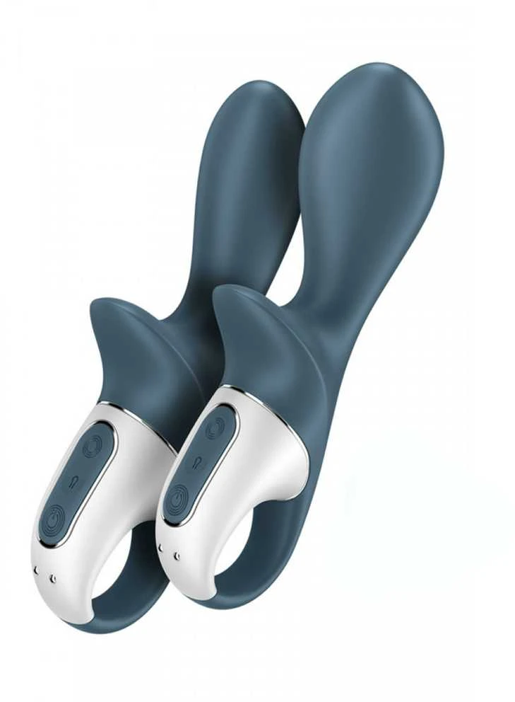 Satisfyer Air Pump Booty 2 antracitinis analinis dildo