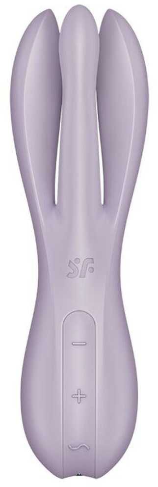 Satisfyer Trijų 2 Violetinių spalvų vibratorius