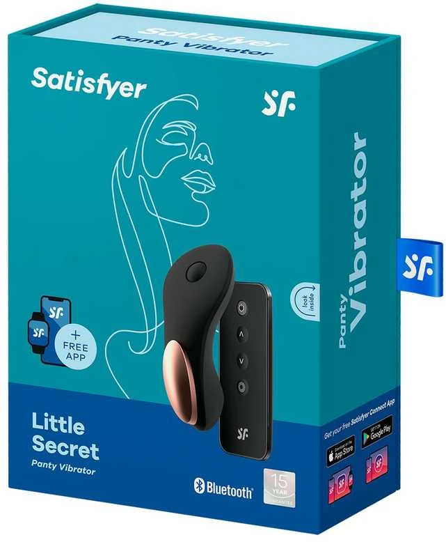 „Satisfyer Little Secret“ stimuliatorius (juodas)