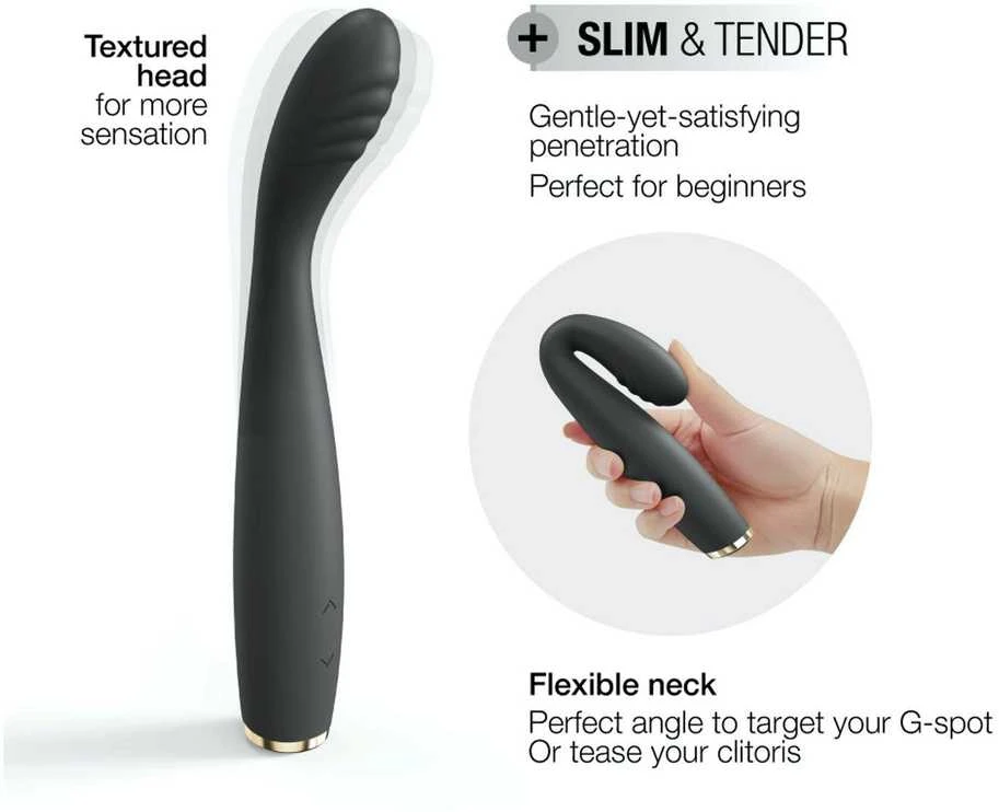 Marc Dorcel G-Slim G taško vibratorius juodas