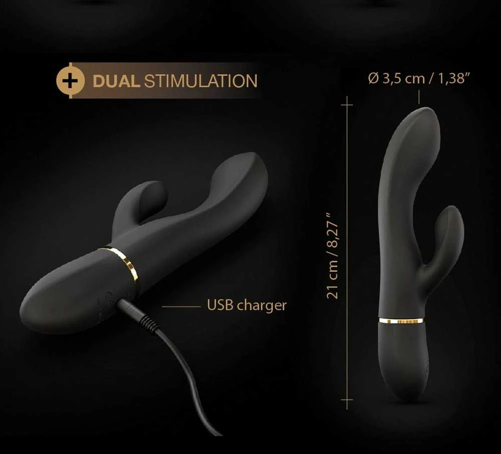 Marc Dorcel Vibratorius zuikis Dorcel glam triušis 21cm 10 režimas