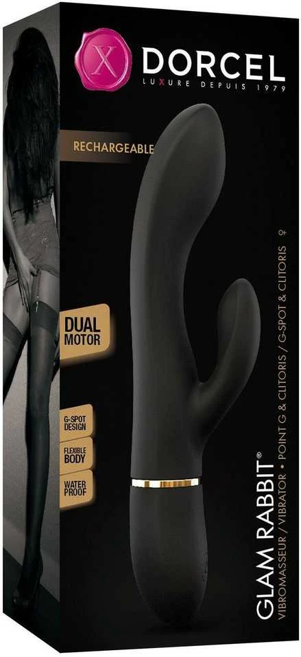 Marc Dorcel Vibratorius zuikis Dorcel glam triušis 21cm 10 režimas