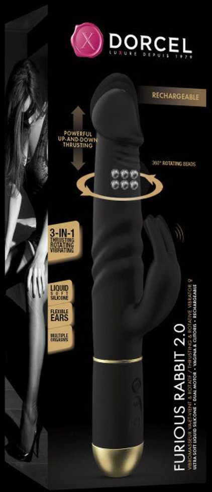 MARC DORCEL_Furious Rabbit 2.0 zuikio vibratorius
