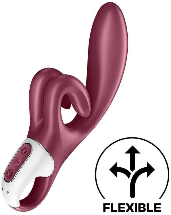 Satisfyer Touch Me zuikio vibratorius Raudona