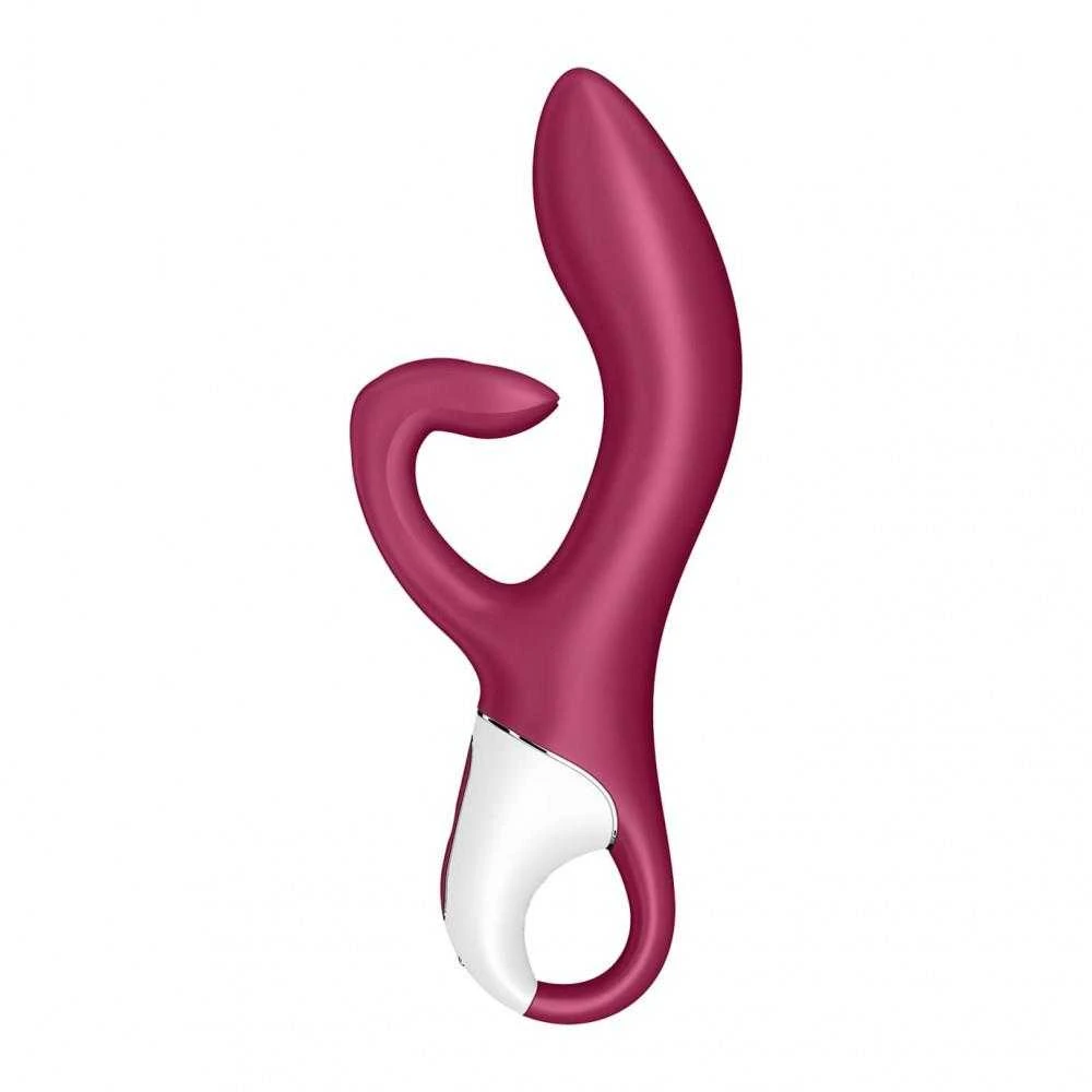 BoT Satisfyer „Embrace Me“ uogų skonio triušio vibratorius