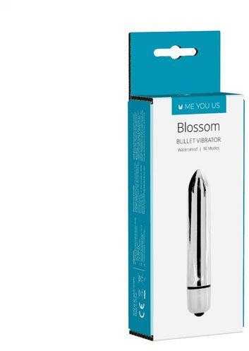 Wibrator- Me You Us Blossom 10 Mode Bullet Vibrator Sidabras