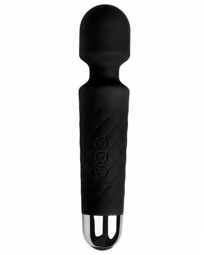 EasyToys Mini Wand Vibratorius - Juodas