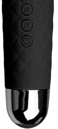 EasyToys Mini Wand Vibratorius - Juodas