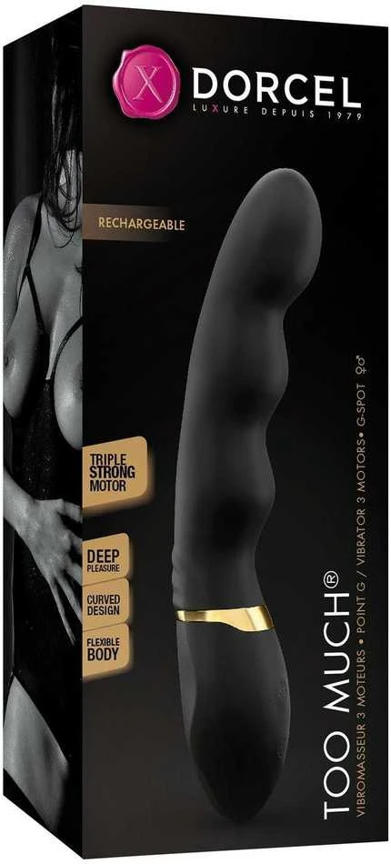 Marc Dorcel DORCEL Too Much 2.0 juodas