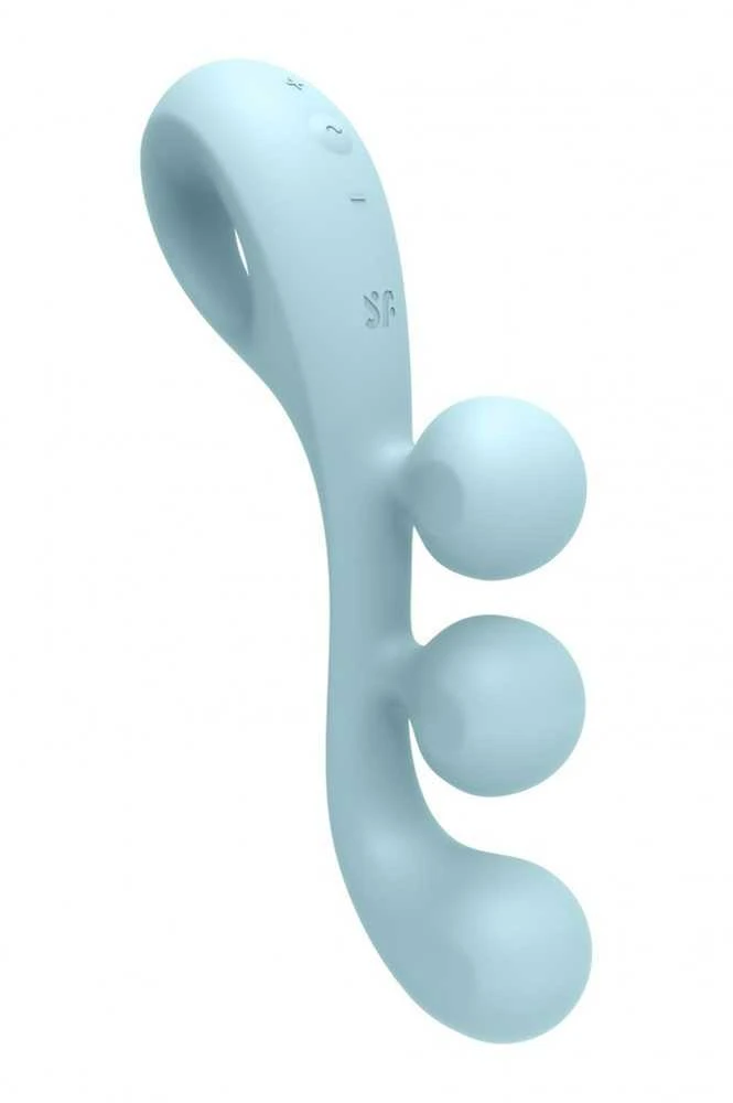 Satisfyer SATISFIER TRI BALL 2 šviesiai mėlynas