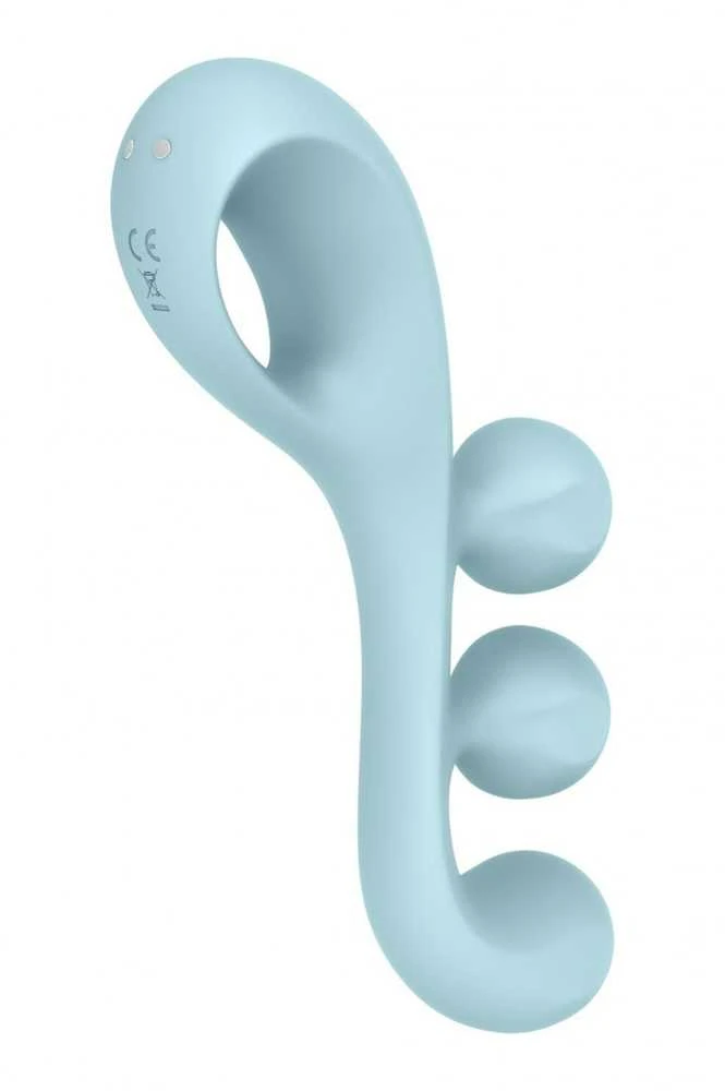 Satisfyer SATISFIER TRI BALL 2 šviesiai mėlynas