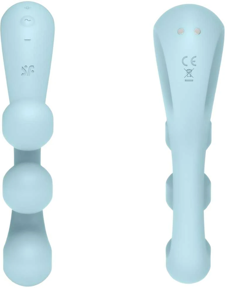 Satisfyer SATISFIER TRI BALL 2 šviesiai mėlynas