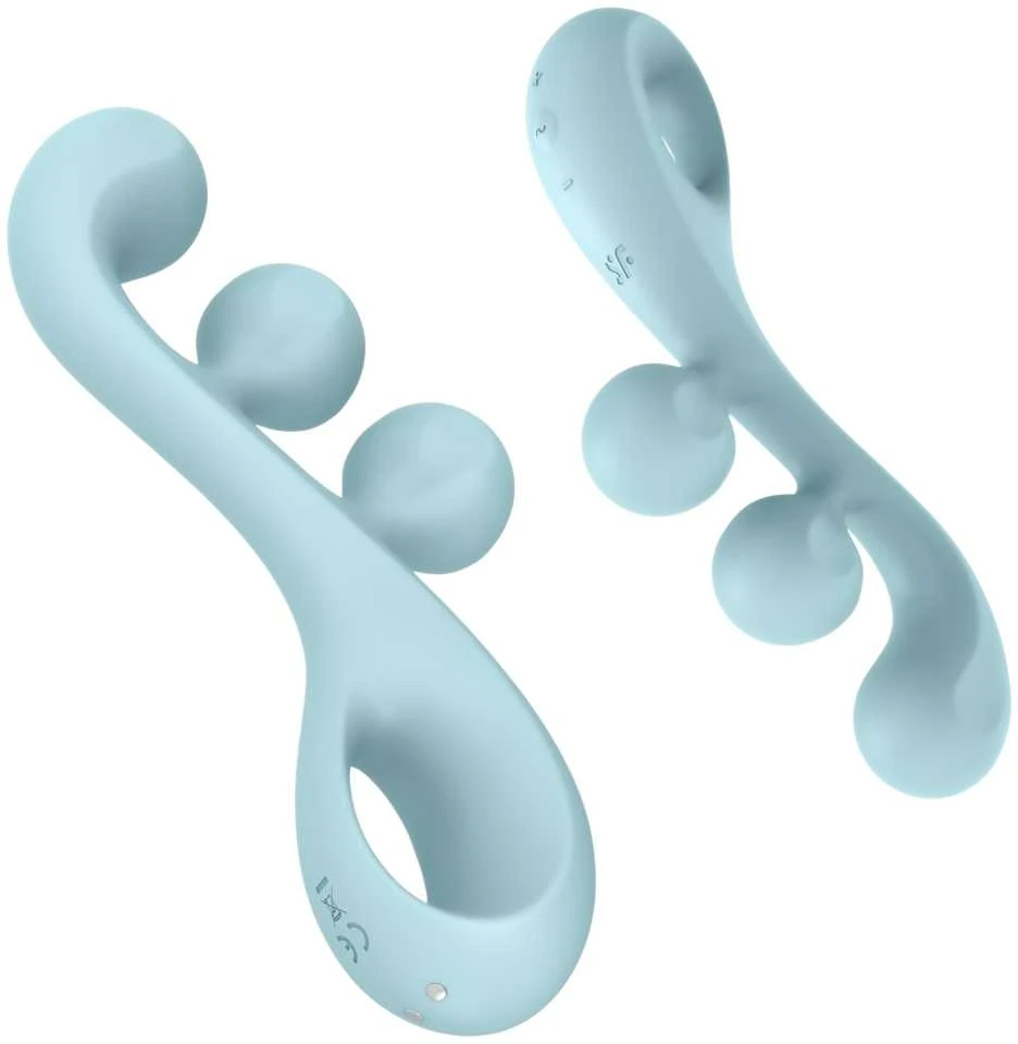Satisfyer SATISFIER TRI BALL 2 šviesiai mėlynas