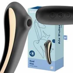 „Satisfyer Dual Kiss“ oro stimuliatorius-vibratorius