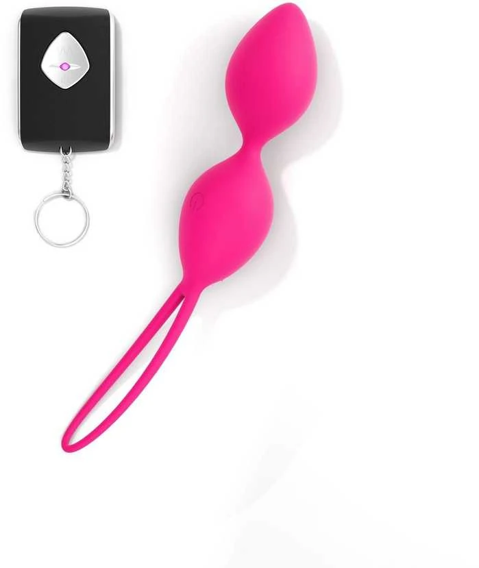 Marc Dorcel Divine Balls Purpuriniai vibruojantys geišų kamuoliukai