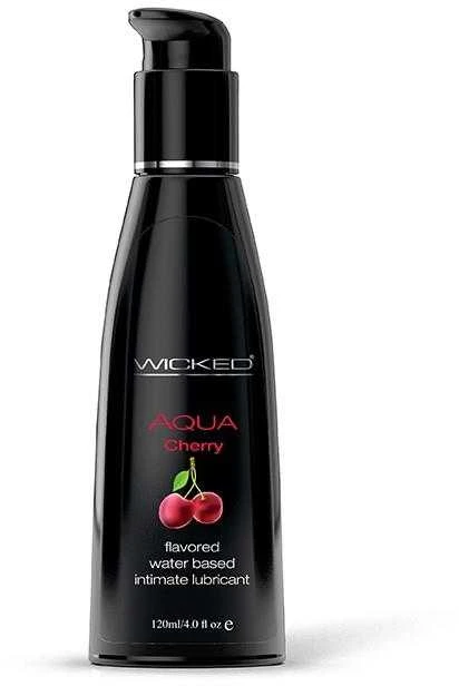 Wicked Sensual Care WICKED AQUA CHERRY skonio LUBRIKANTAS 120ml